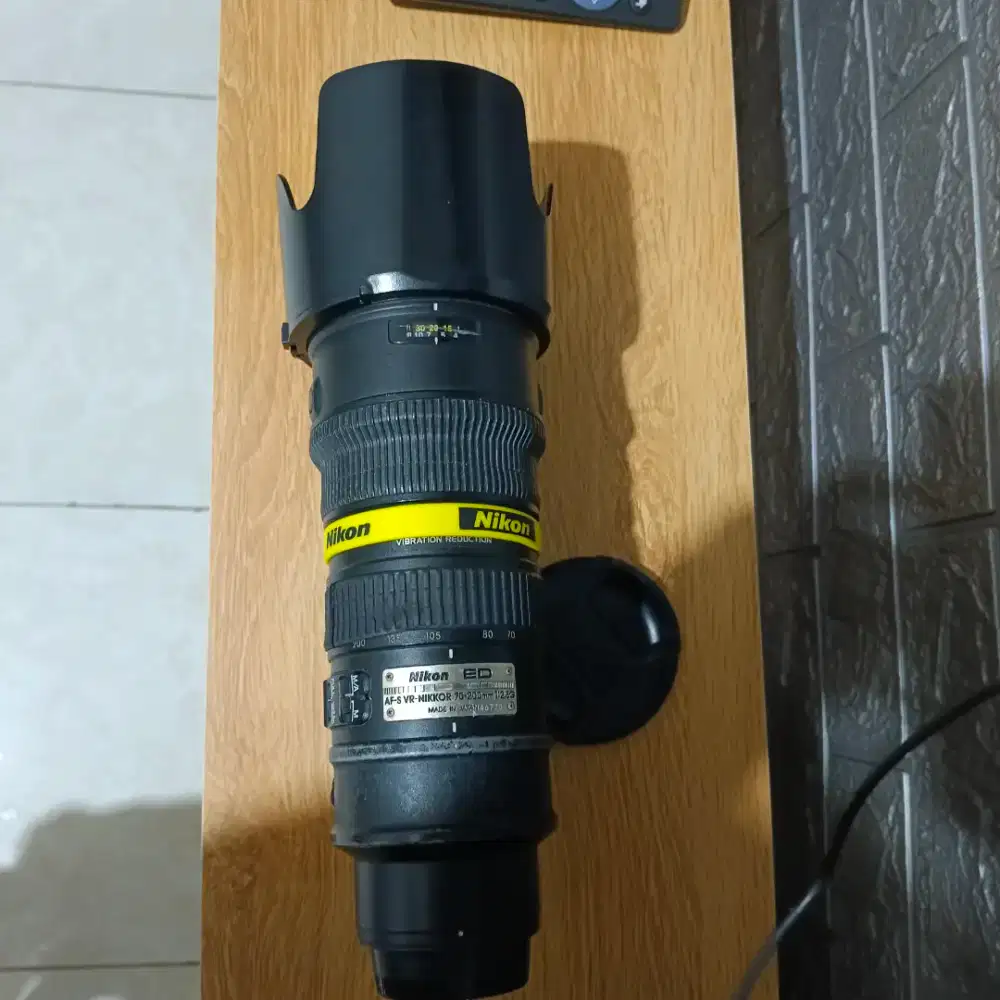 Lensa nikon vr1 70+200 f2,8