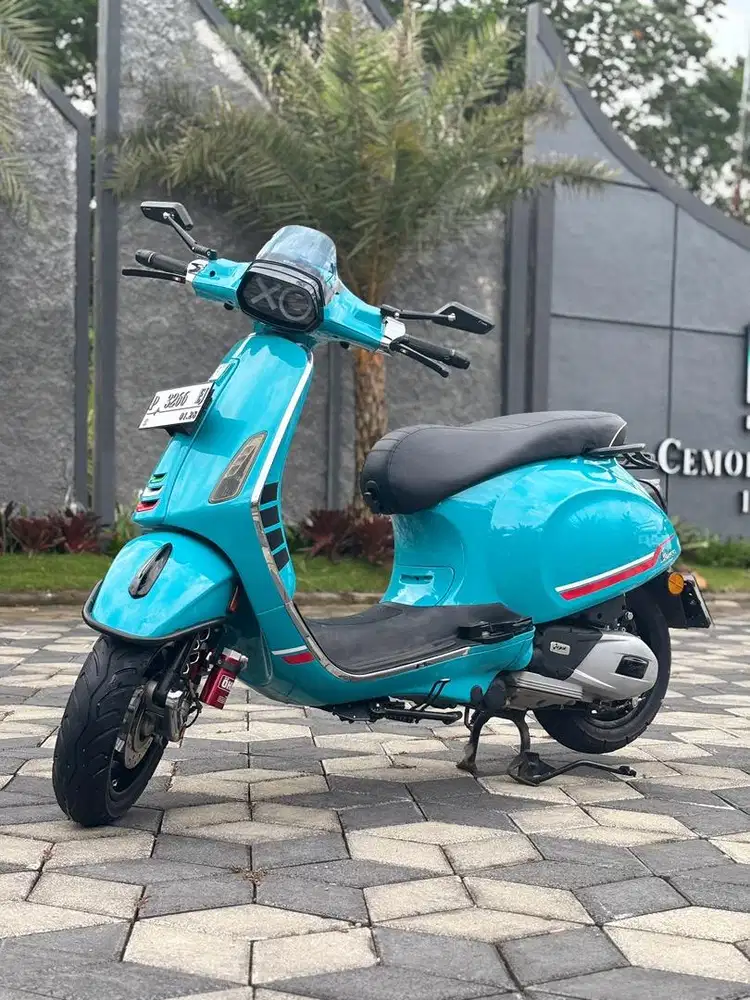 Vespa Sprint S 150 ABS IGet 2023 Modif Kece Koko Motor