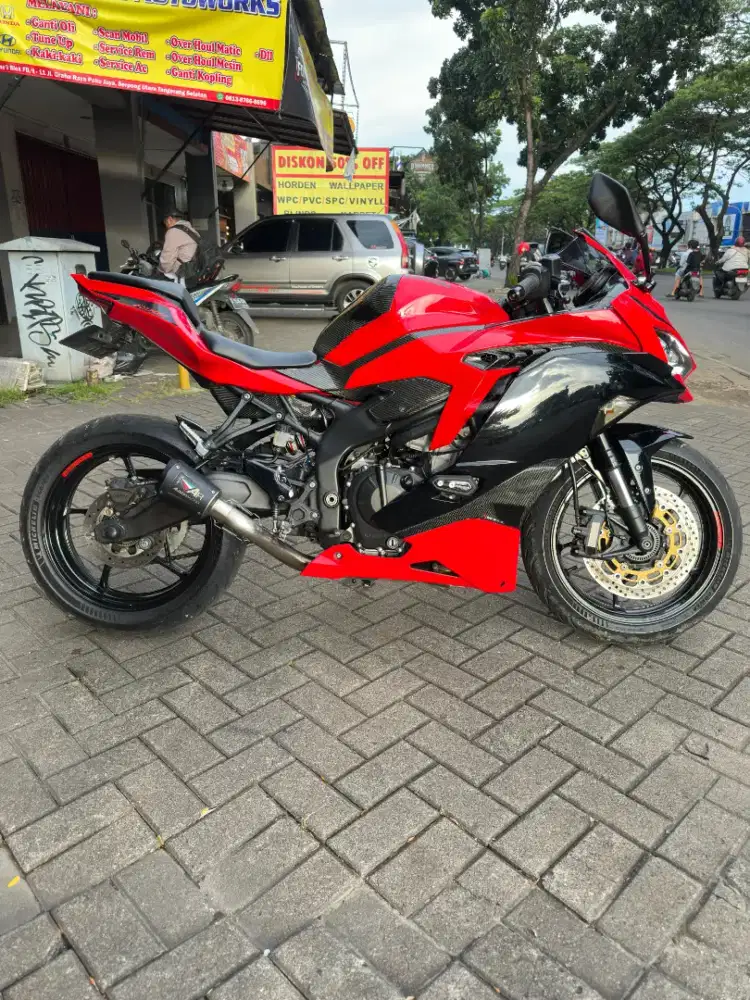 ZX25R ZX 25R ZX tipe ABS QS MODIF mewah full carbon!!