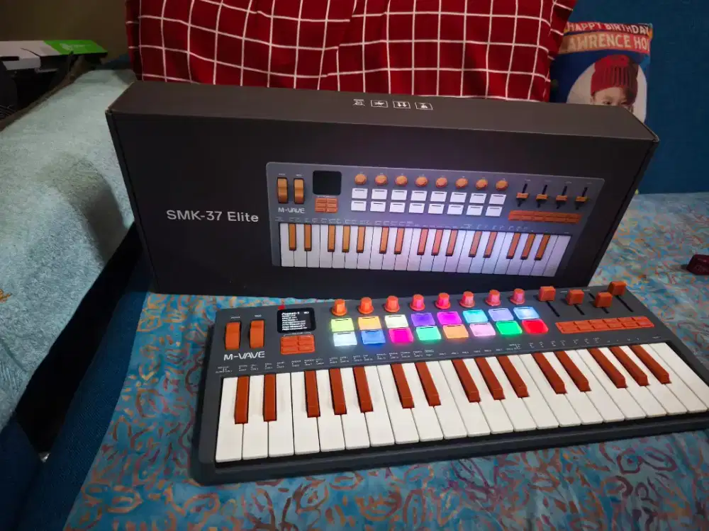 m-Vave smk 37 elite midi controller keyboard built-in sound