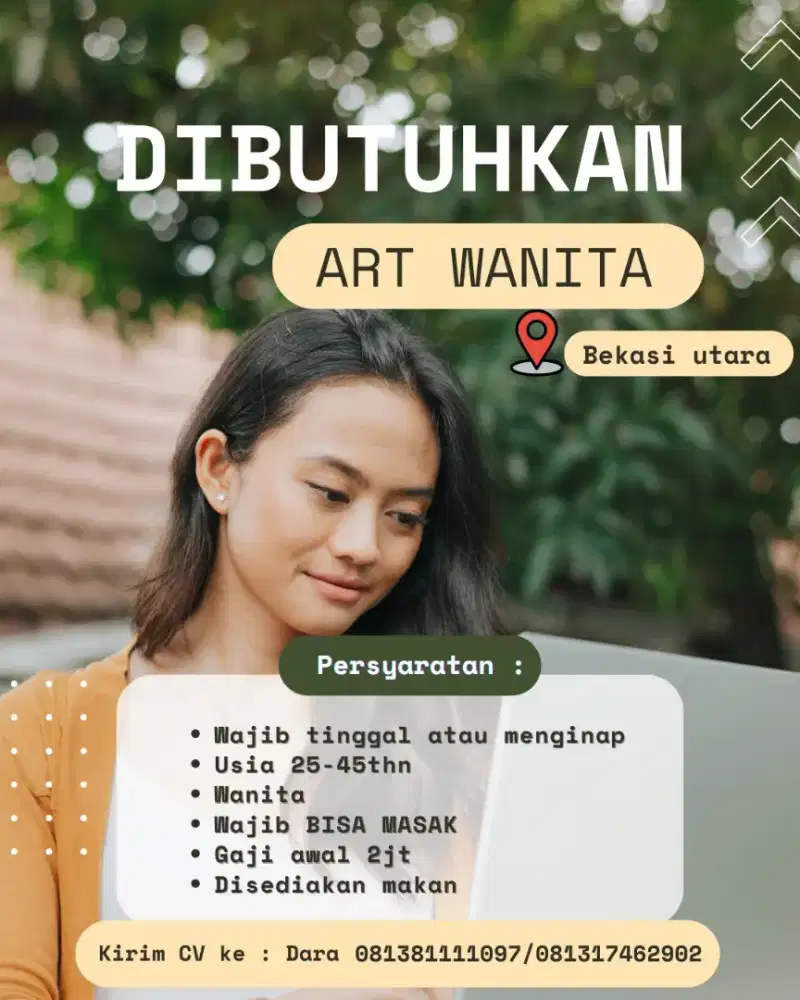 LOWONGAN ART WANITA