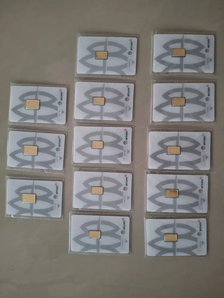 Dijual Emas Antam 1gr, 2gr & 3gr Baru RM 2026 Certieye