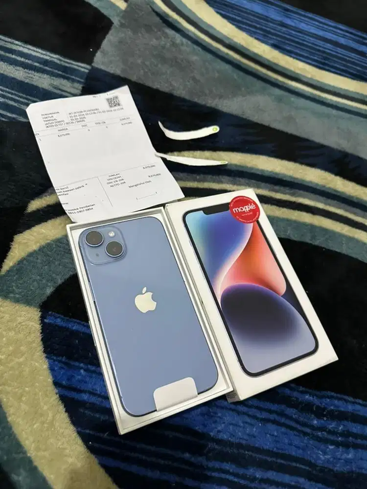 Iphone 14 128gb iBox Blue New Fullset Original