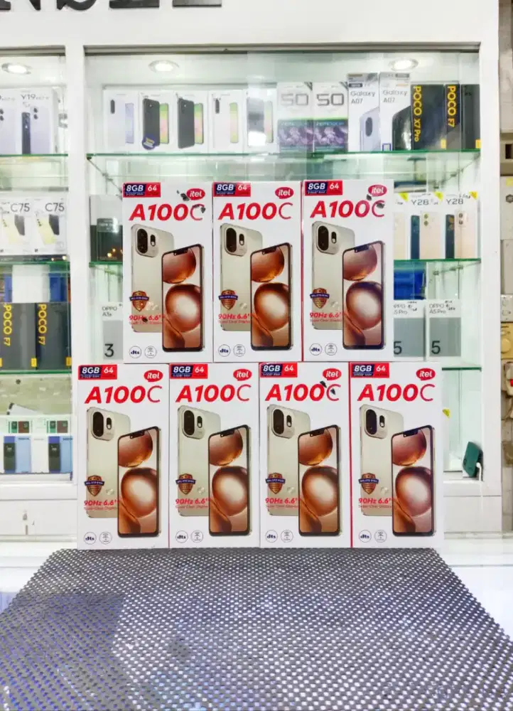 BARU..ITEL A100C RAM 8/65 SEGEL/GARANSI RESMI.