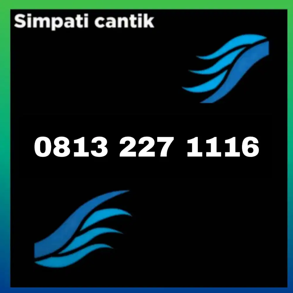 Piano nomor Cantik simpati Telkomsel 11 digit