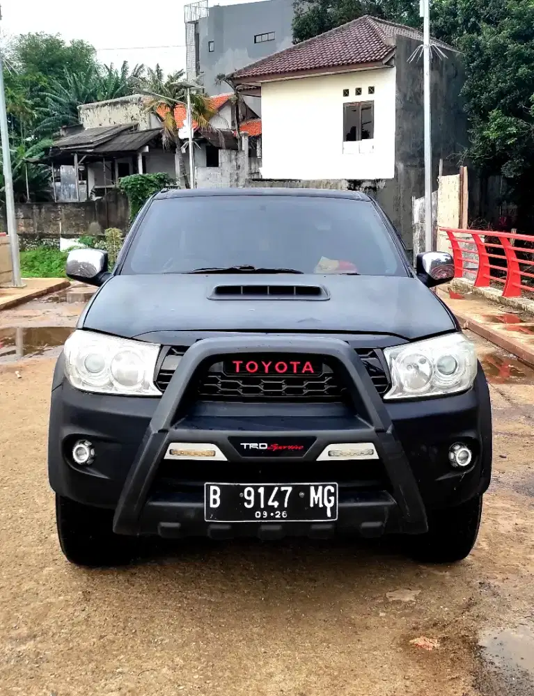 Double Cab GWM wingle 2008 hitam dof swap Toyota 2L facelift Fortuner