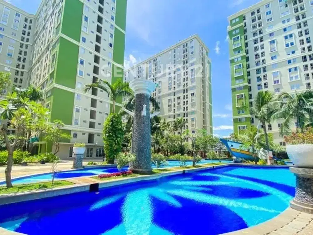 UNIT GANDENG MEWAH APARTEMEN GREEN PALACE  FURNISHED KAYU JATI