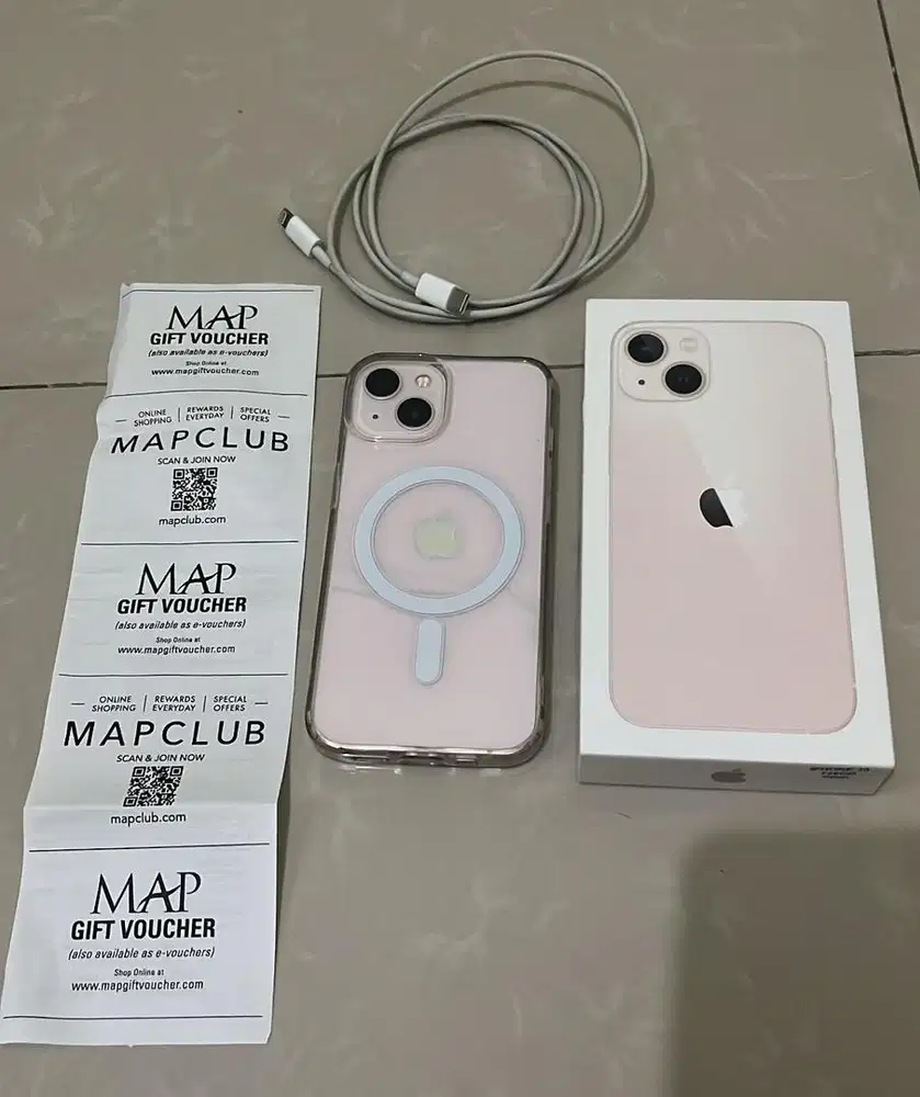 Iphone 13 pink Garansi Digimap