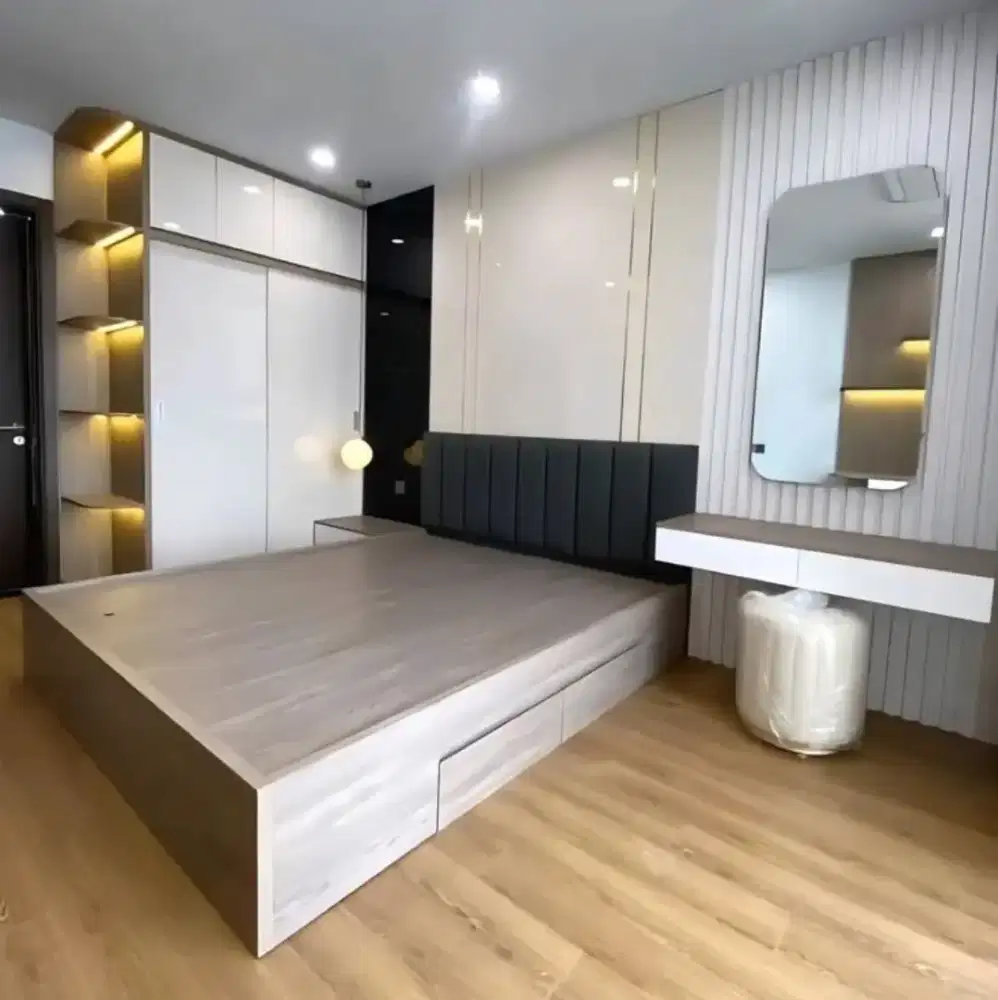 Kamar set costum minimalis