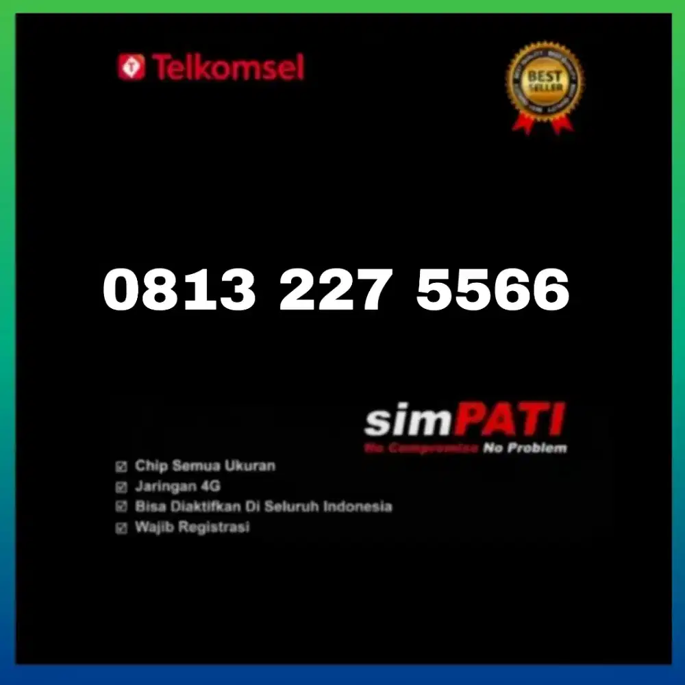 Gitar nomor cantik simpati Telkomsel 11 digit
