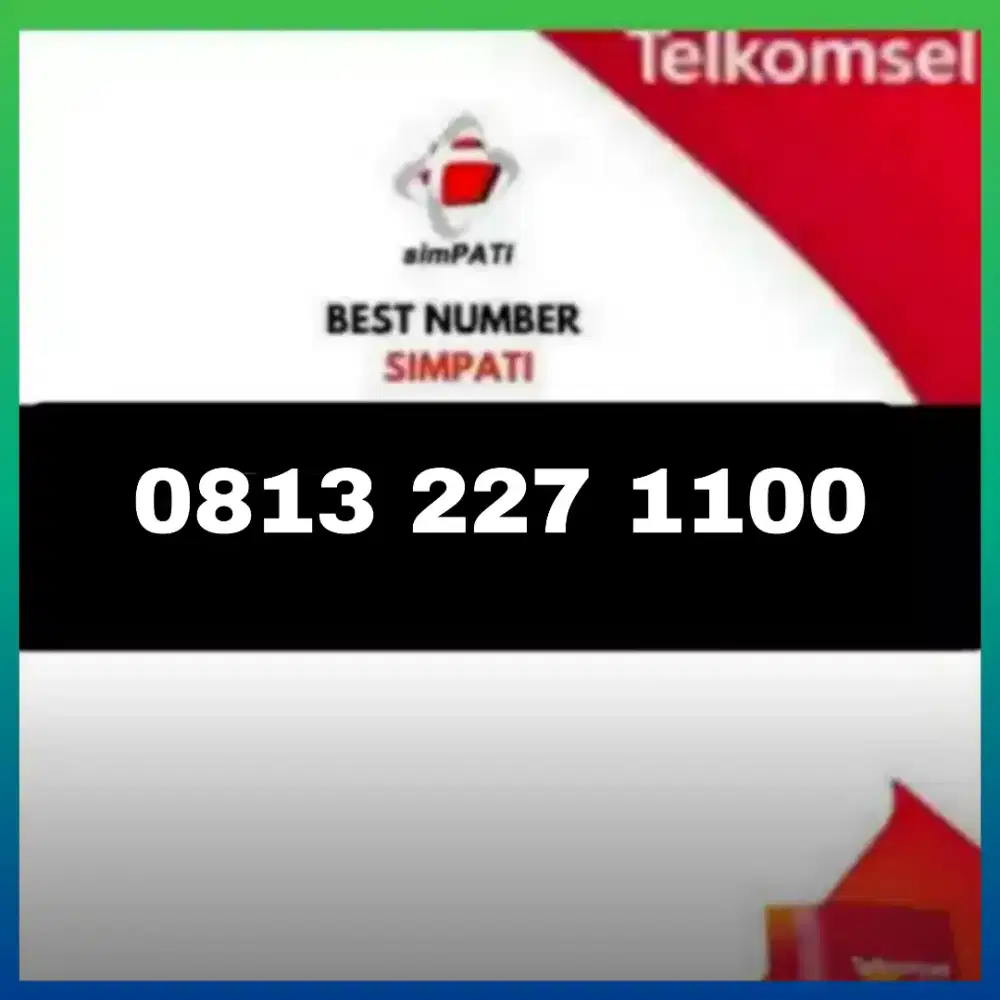 Kalung nomor Cantik simpati Telkomsel 11 digit