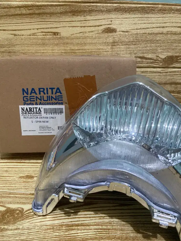 Reflector lampu depan suzuki Spin125 New & mika speedometer Spin125