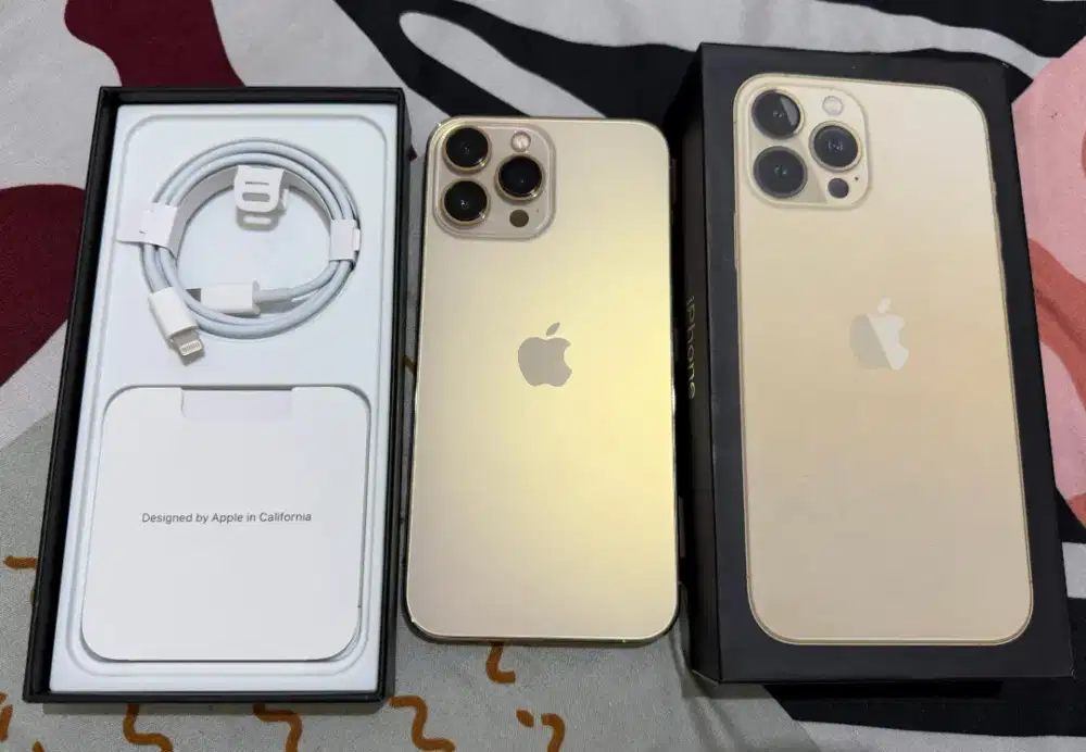 IPHONE 13 PRO MAX 256GB GOLD MULUS