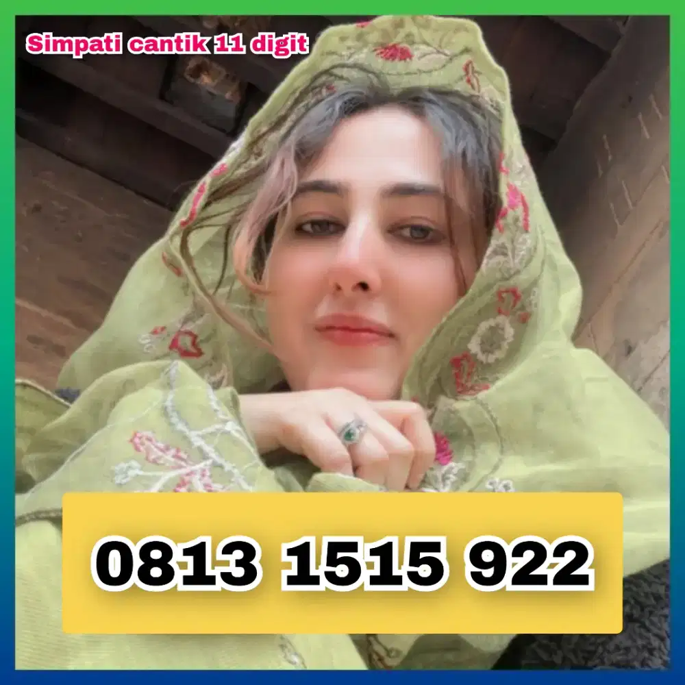 Blangkon nomor Cantik simpati Telkomsel 11 digit