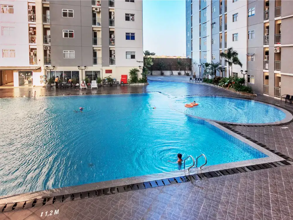 Dijual Murah POOl Apartemen Studio Gunawangsa Manyar Surabaya