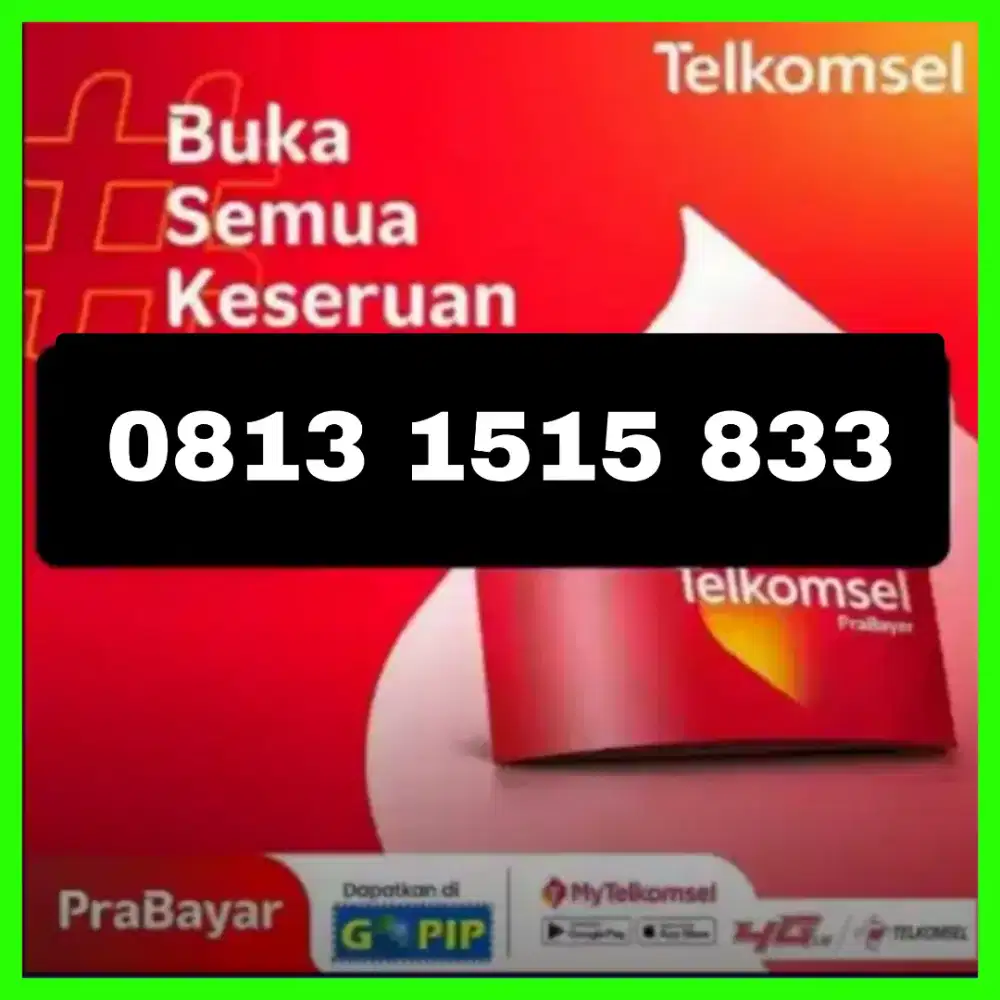 Oven nomor Cantik simpati Telkomsel 11 digit