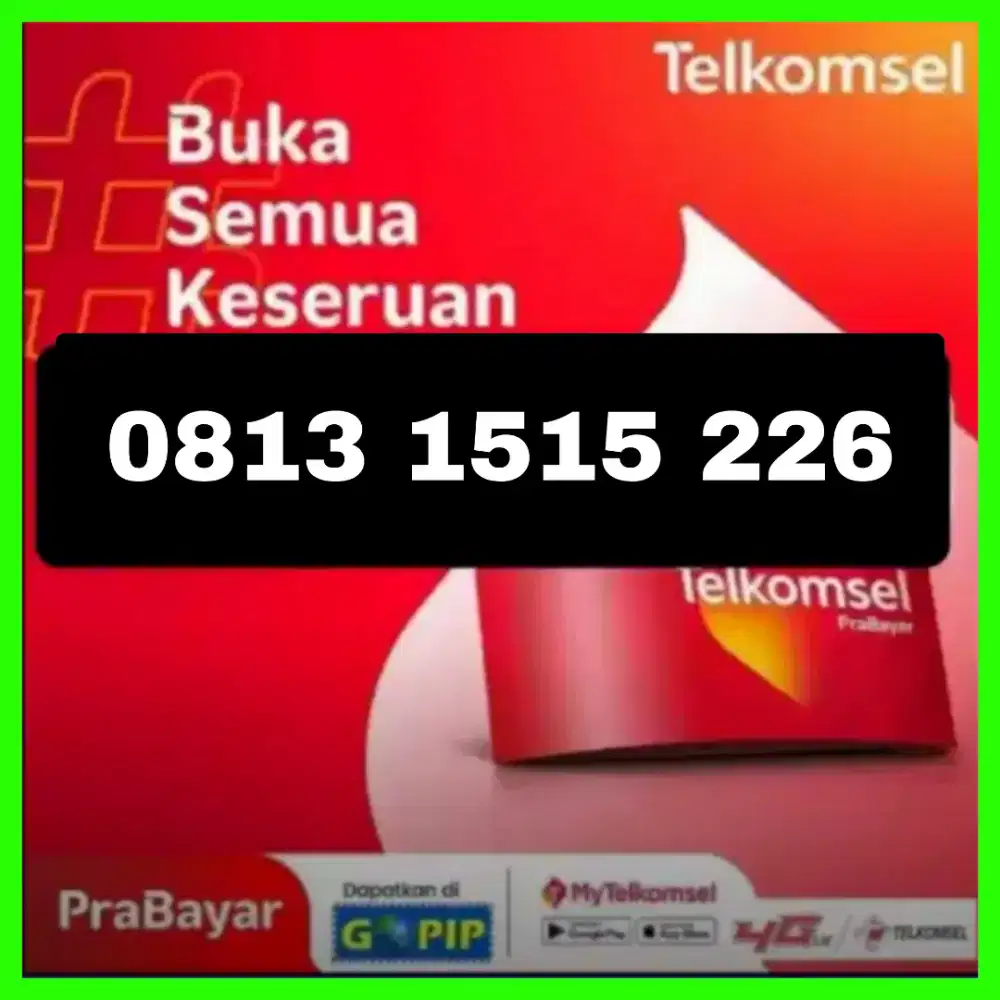 Roti nomor Cantik simpati Telkomsel 11 digit