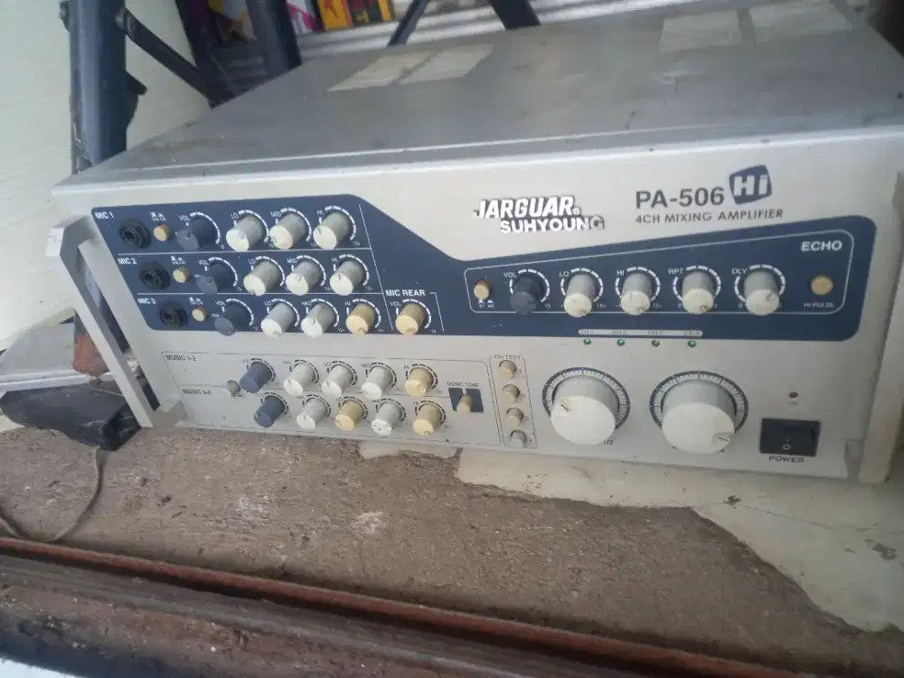Power audio Ampli jarguar sihyoung normal joss masih orian