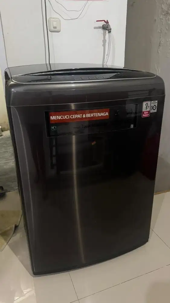 Jual mesin cuci LG 22kg second