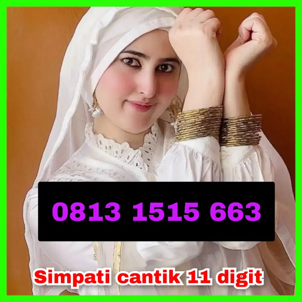 Cincin nomor Cantik simpati Telkomsel 11 digit