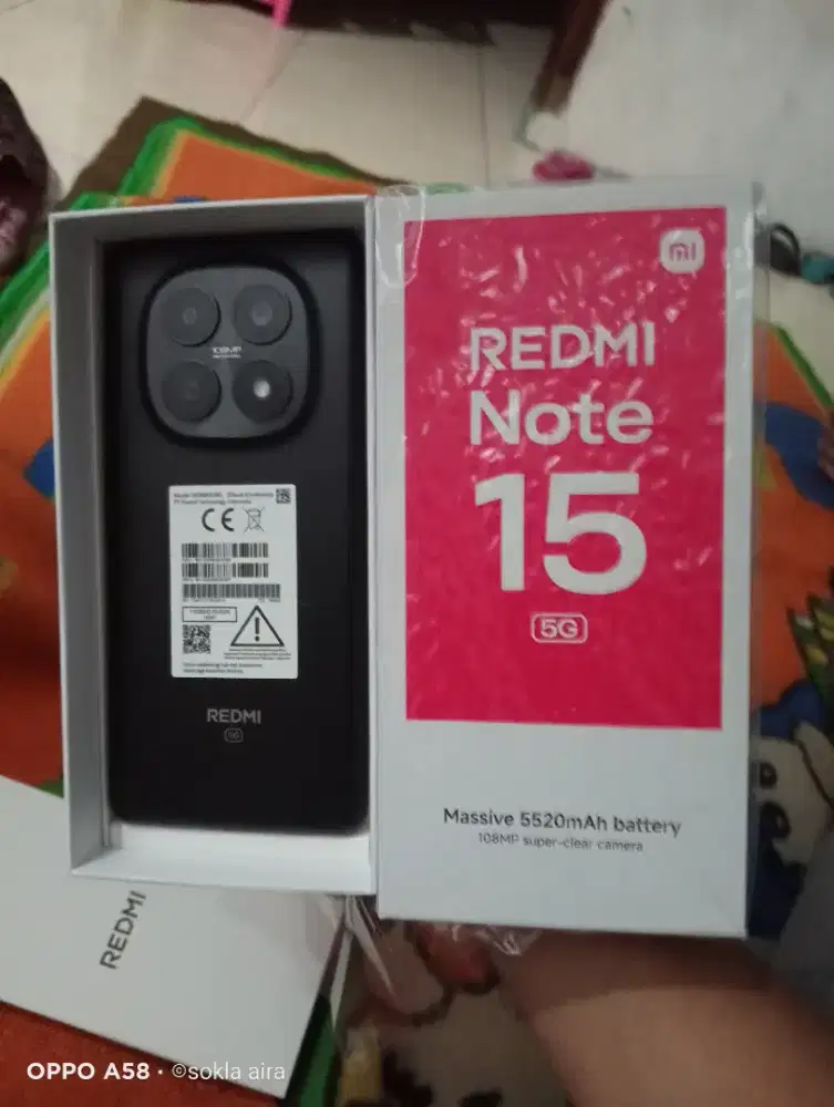 xiaomi Redmi Note 15 5G ram 8/256 fullset