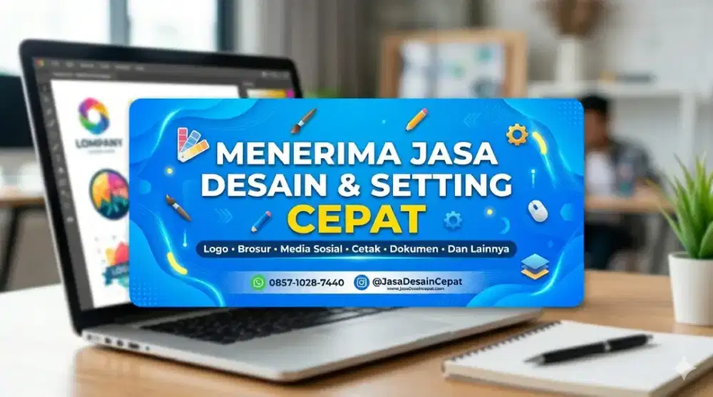 Jasa Desain & Setting Cetakan