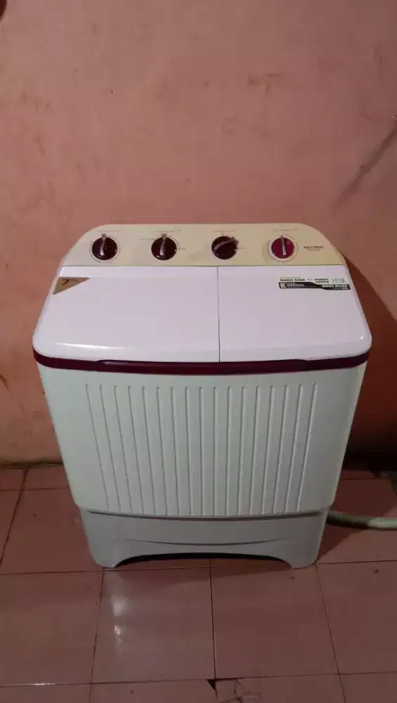 Mesin cuci 2 tabung polytron 7kg