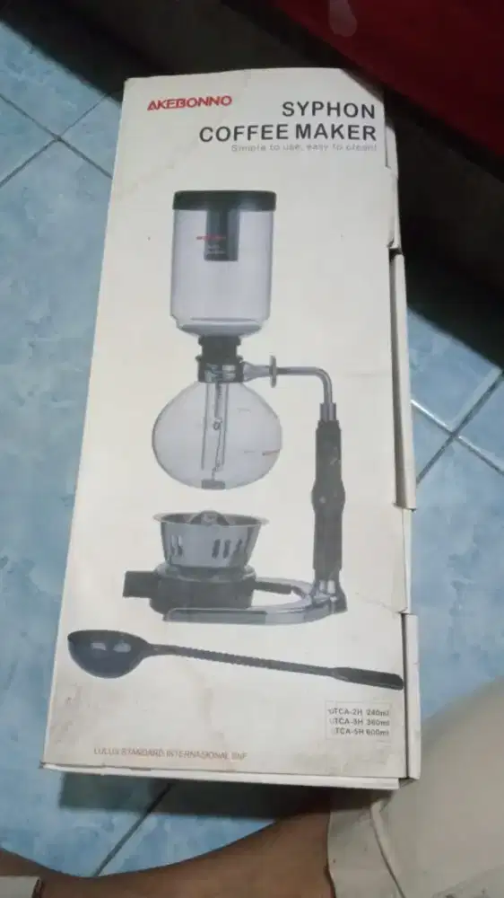 Coffee maker merk akebonno 240ml