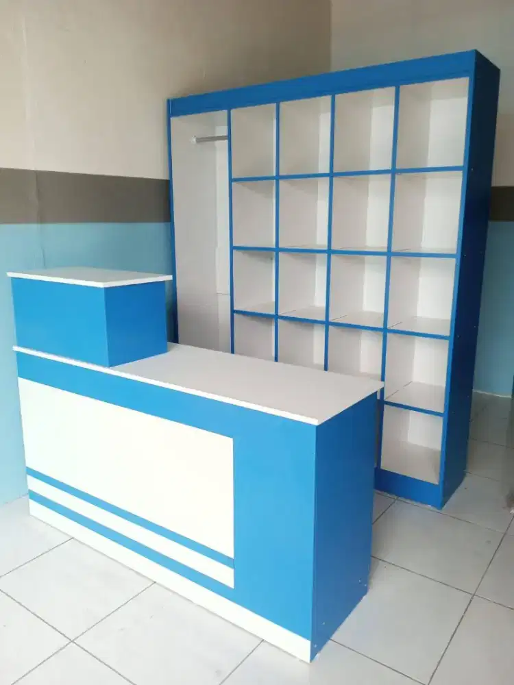 Rak & Meja Kasir Laundry Free Ongkir Jabodetabek Bisa COD Ready Stock