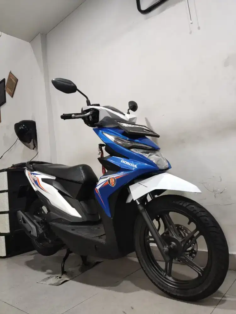 Beat Eco Fi 2017 / 2018 Mulus Banget Orisinil Plat Jakarta ABBA