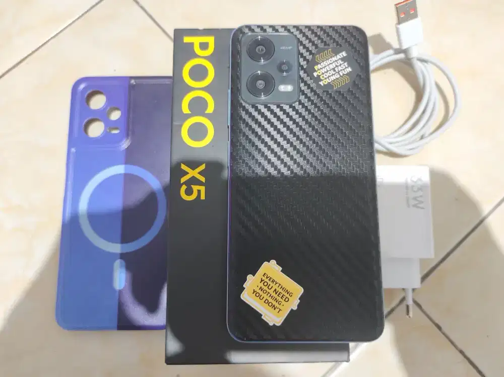 Poco X5 5G 6/128. Normal Mulus Segel Fullset Original