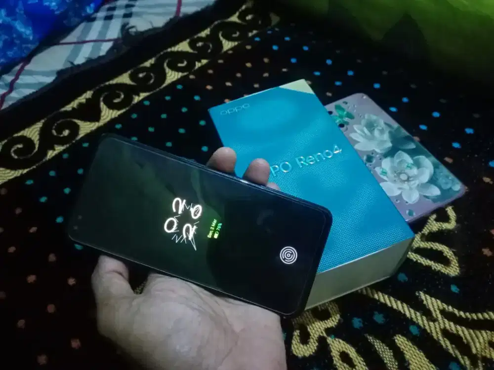 oppo reno 4 8+5/128 fullset joss