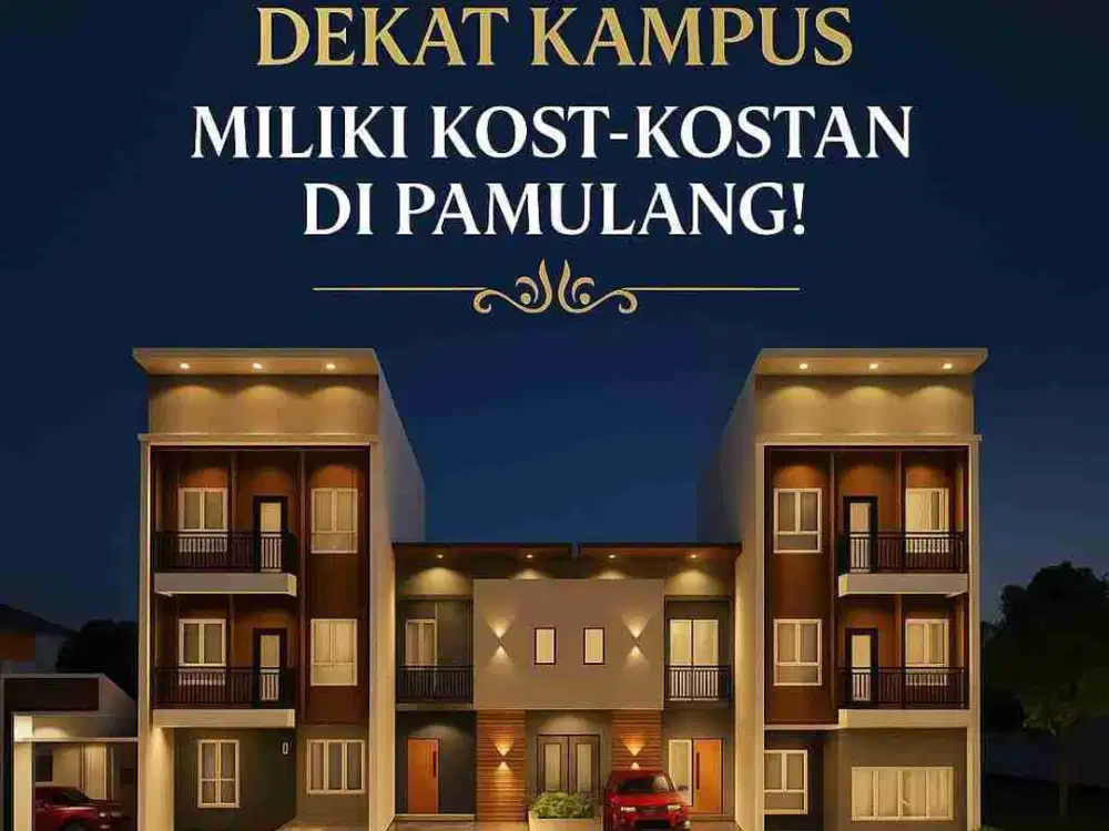 Jual Kos Kosan Baru Dekat Kampus UNPAM, Serpong Tangerang Selatan (6 KT + 6 KM)