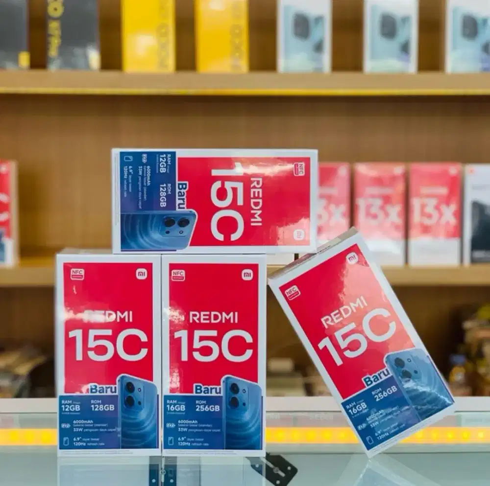 Xiaomi Redmi 15c 6/128gb Baru Garansi Resmi