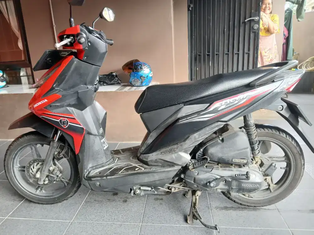 HONDA BEAT MERAH TAHUN 2019