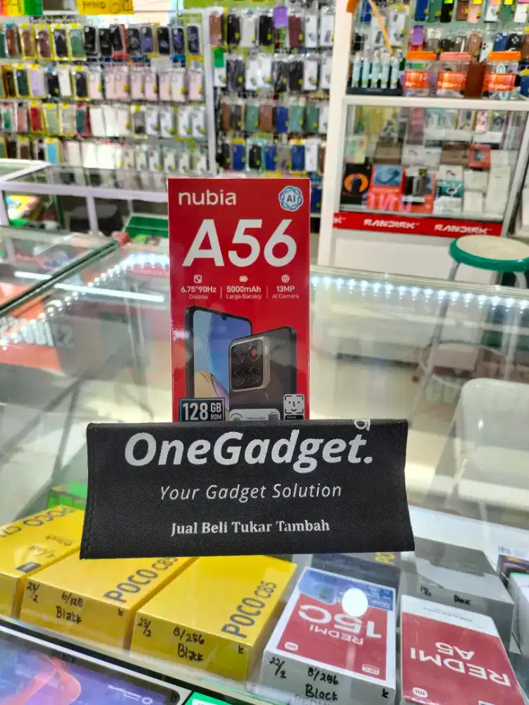 ZTE Nubia A56 4/128gb New Garansi Resmi