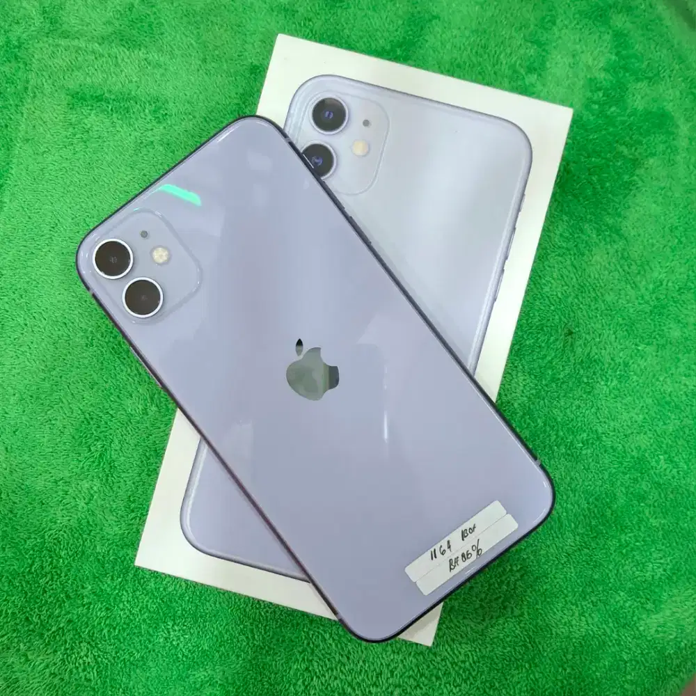 iPhone 11 64gb iBox full ori free adapter