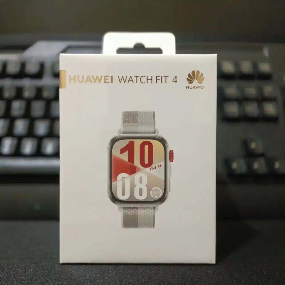 Huawei Watch Fit 4 Nylon Grey NFC Baru Segel Garansi Resmi