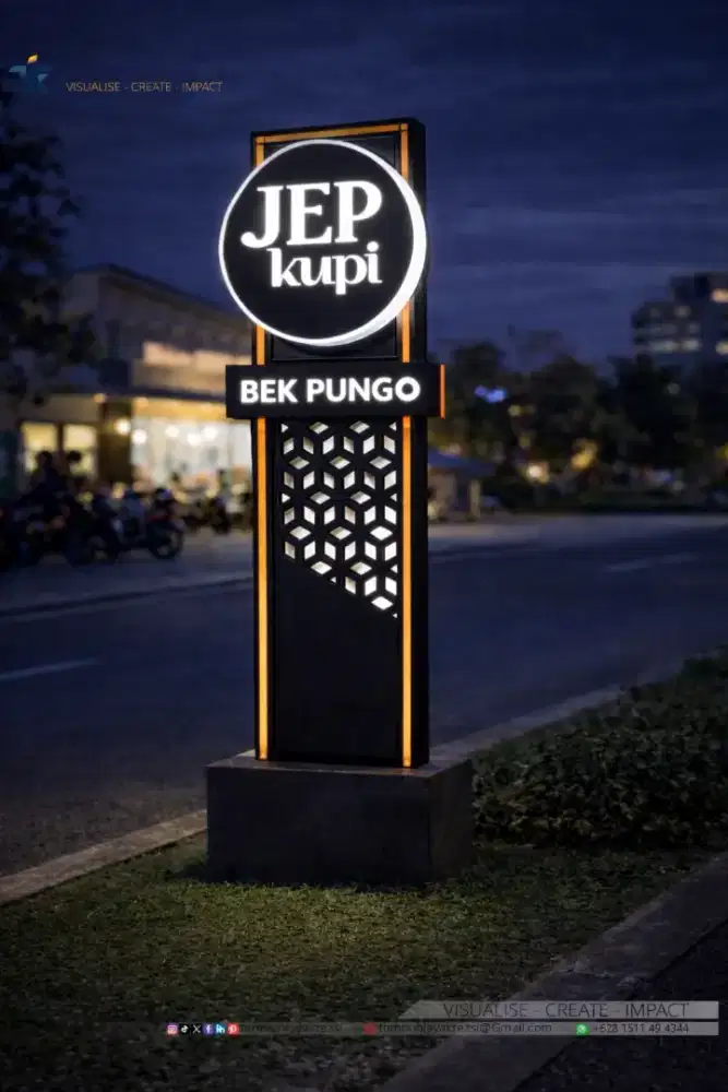 Totem / Neon Box / Signage Akrilik