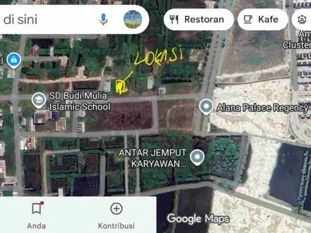 TANAH 200 Mtr sudah Urug - SIAP BANGUN 150 MTR LURUS DR JLN LINGKAR LUAR TIMUR / AMESTA LIVING - GUNUNG ANYAR TAMBAK