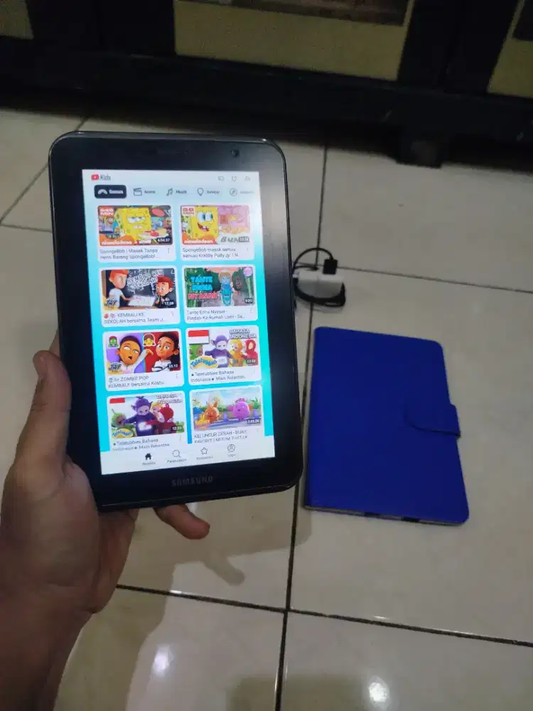 Samsung Galaxy Tab 2 GT-P3100 Normal bisa Download & dpt sarungnya