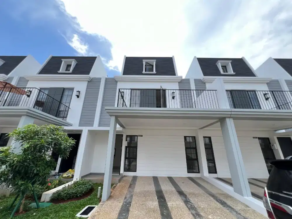 Gaji anda dibawah 15Jt pasti diapproved Bank Dijual rumah murah brandnew 3lantai di Cluster Baldwin Maison De Wisteria Metland Menteng Jakarta Timur