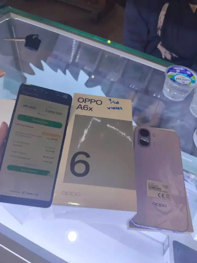 NEW OPPO A6X 6/256GB GARANSI RESMI