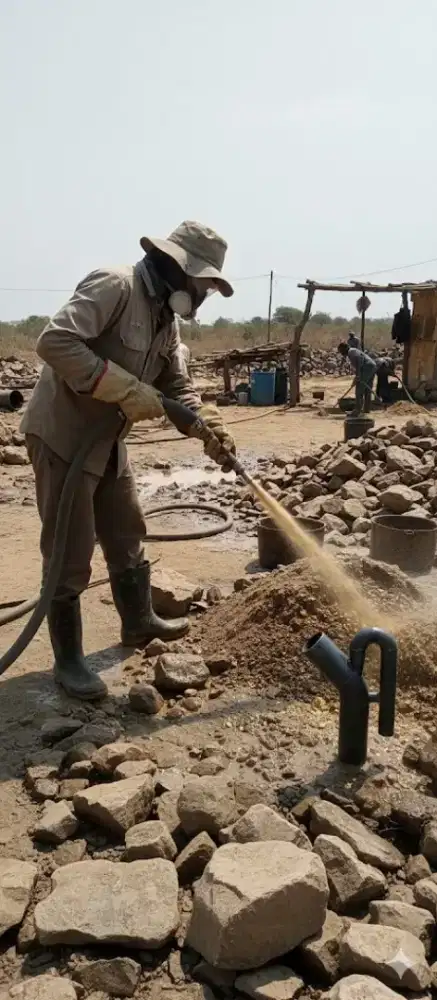 Jet Molo untuk penambang emas