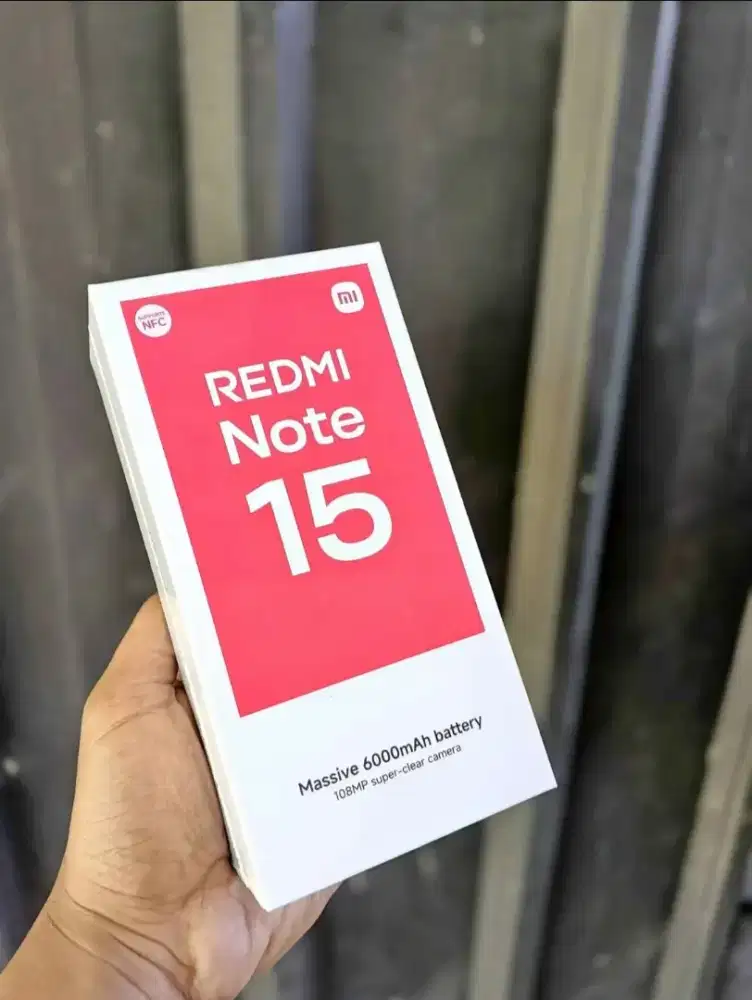 READY STOCK REDMI NOTE 15 8/128