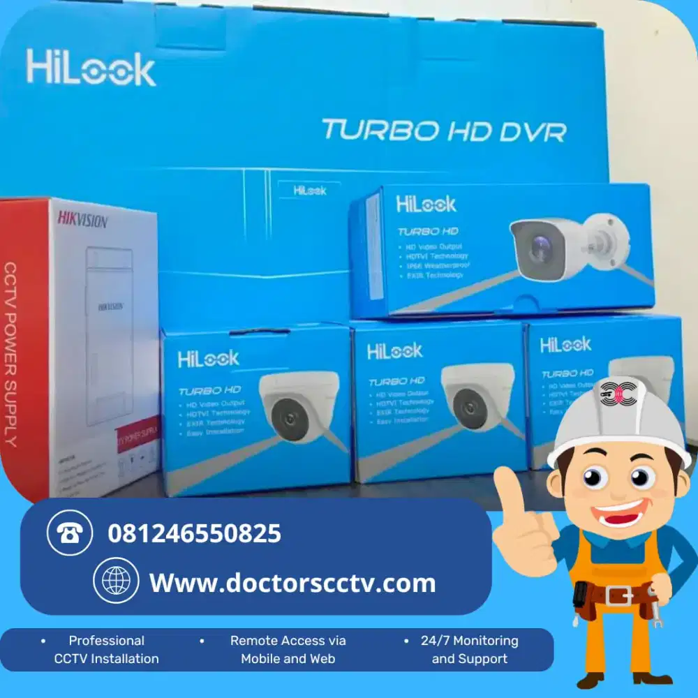 PASANG CCTV, PAKET CCTV 8 KAMERAKOMPLIT