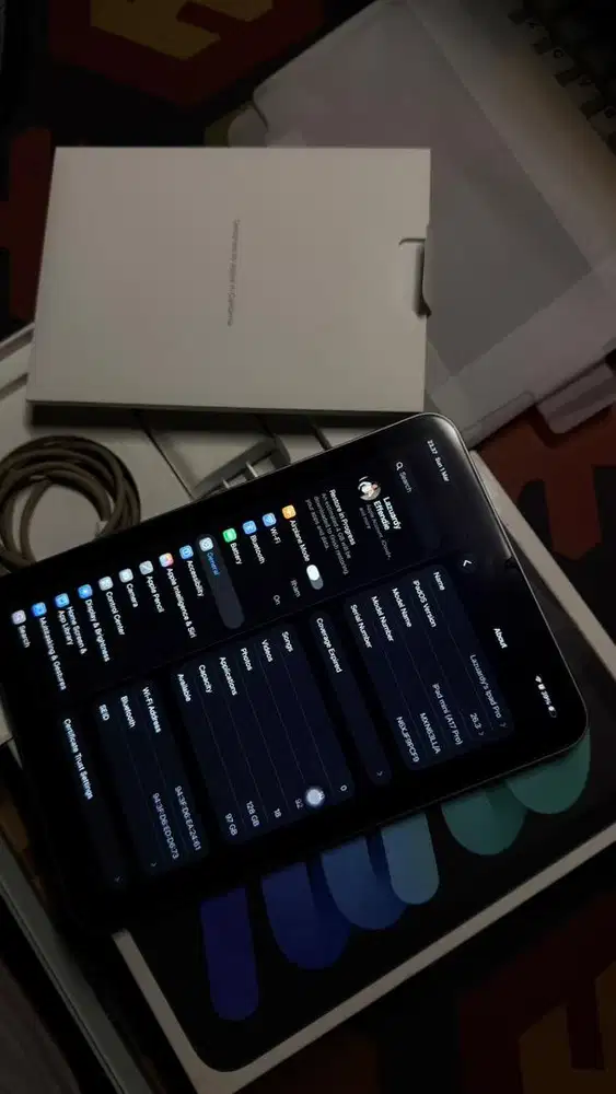 Ipad Mini 7 (A17Pro) 128GB Ex Inter Grey