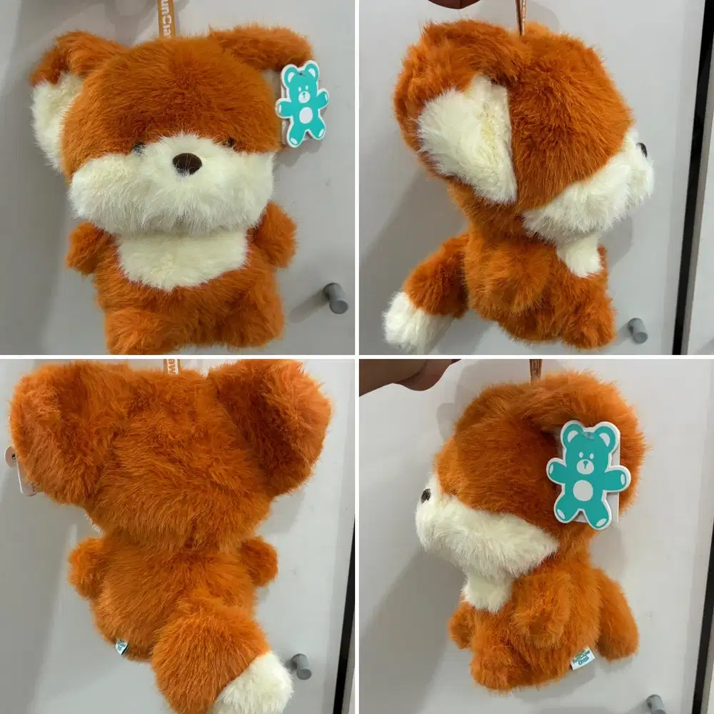 bag charms fox rubah premium fun claw original gantungan tas