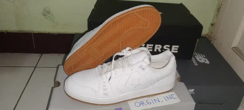 sepatu converse as-1 pro ox kulit asli size 45 ISTIMEWA