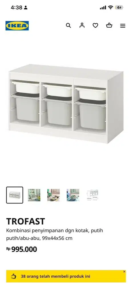 Trofast Kabinet IKEA Preloved